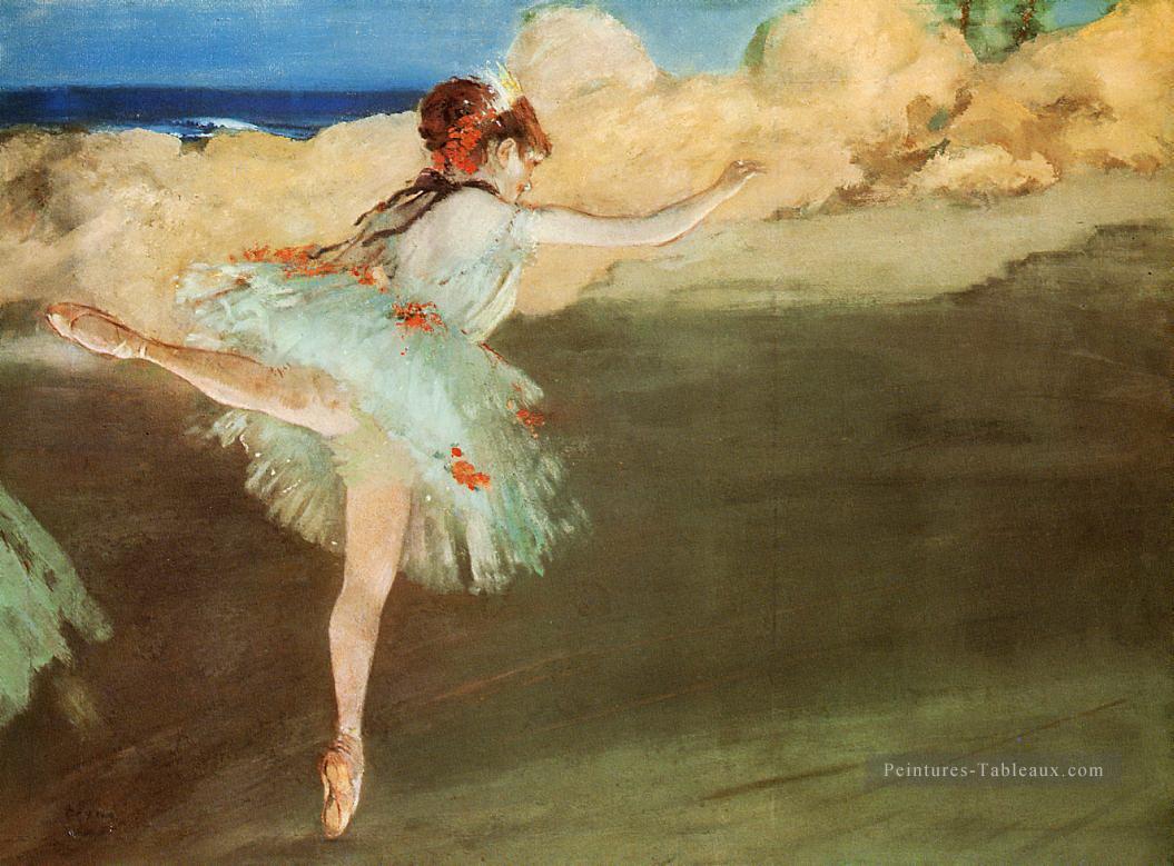 l’étoile danseuse sur pointe Edgar Degas Peintures à l'huile